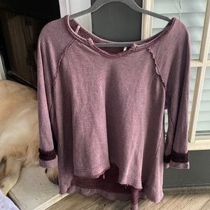 purple sweater top